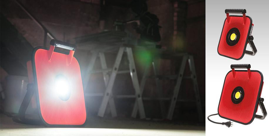 Arbeitsleuchten baustelle